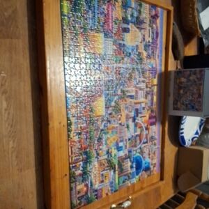 Colorful Cityscape Jigsaw Puzzle Las Vegas In The Box This What The Box Looklike